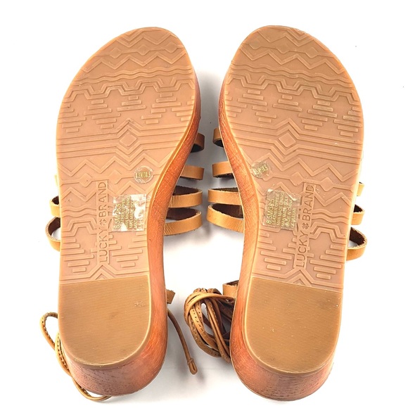 Lucky Brand Gladiator Sandals Size 8.5 - Picture 6 of 8